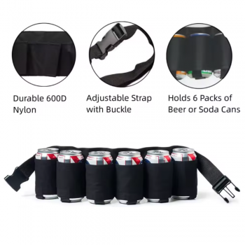 ELESABOX Sabuk Tempat Botol Minum Bottle Belt Beer Can Holder - EB528