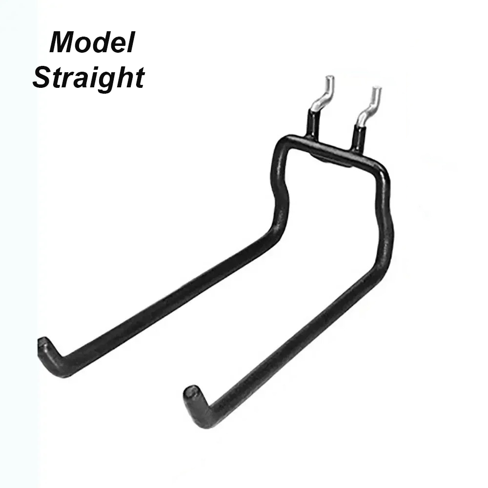 Gambar produk MCIRON Gantungan Dinding Double Hook Wall Mount Organizer Heavy Duty Straight - MC006