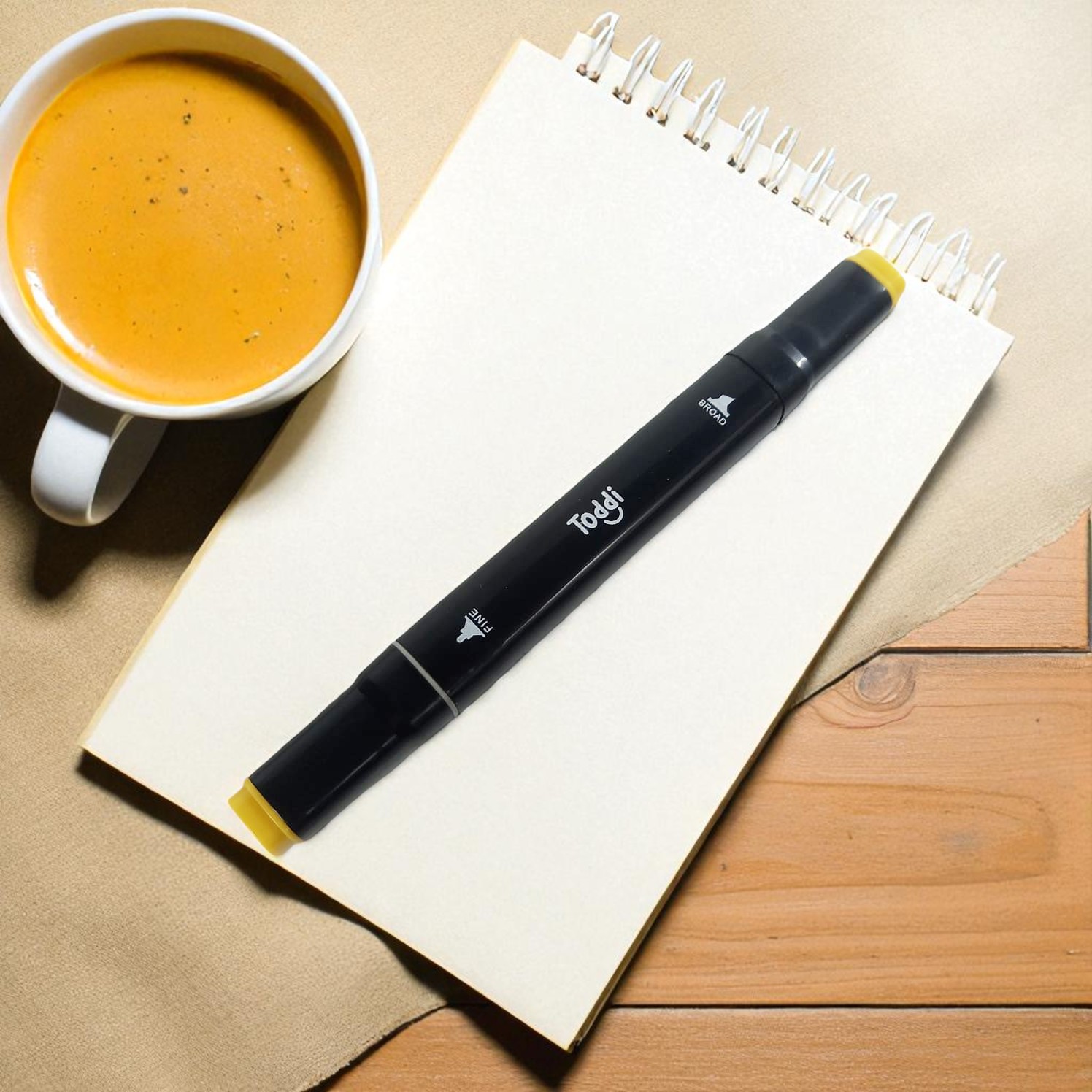 Gambar produk Toddi Spidol Dual Side Fine Art Marker 30 Color - T30