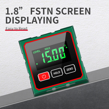 Gambar produk Shunmaii Inclinometer Digital Alat Ukur Kemiringan Magnetik with Laser - JC100