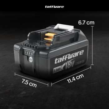 Gambar produk Taffware Baterai Makita LXT 5C BL1850 18V Li-Ion Battery 3.0Ah - BL1860B