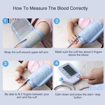 Gambar produk Yonker Tensimeter Digital Pengukur Tekanan Darah Dual Power - YK-BPA1