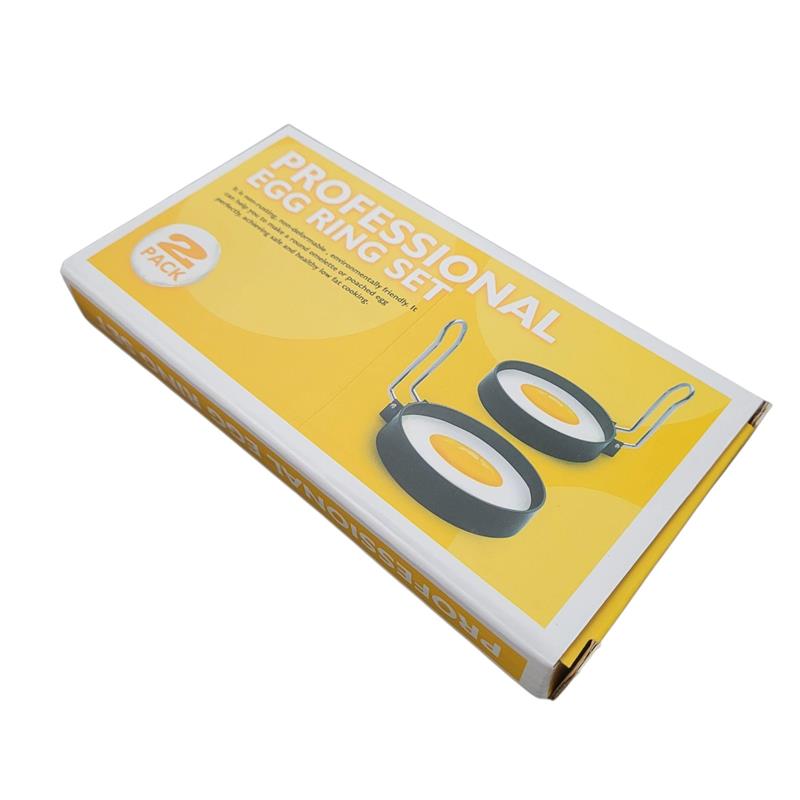Gambar produk TEENRA Cetakan Telur Omelet Egg Pancake Ring 2 PCS - T2819