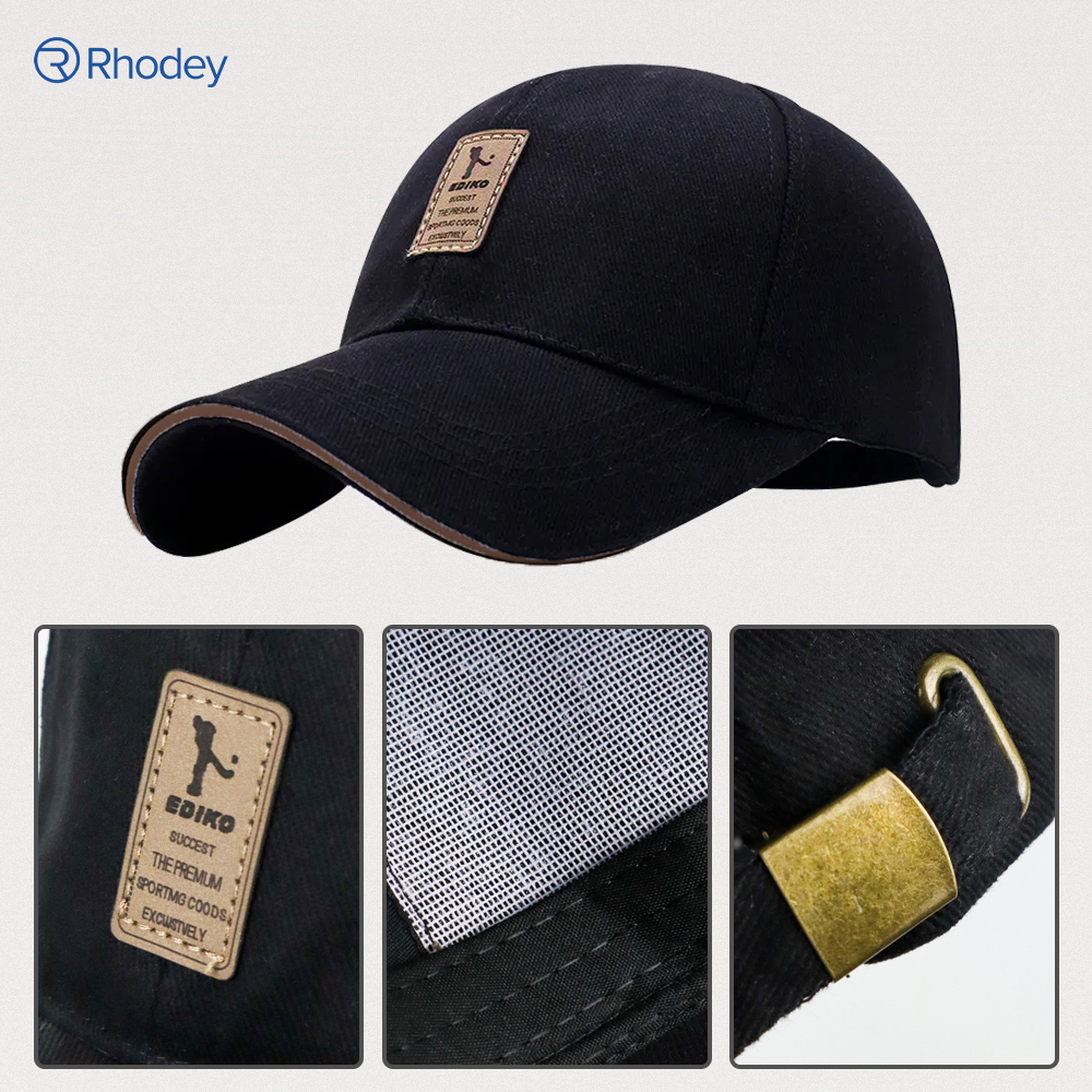 Gambar produk Rhodey EDIKO Topi Baseball Cap Polos Logo Ediko Golf - RB68