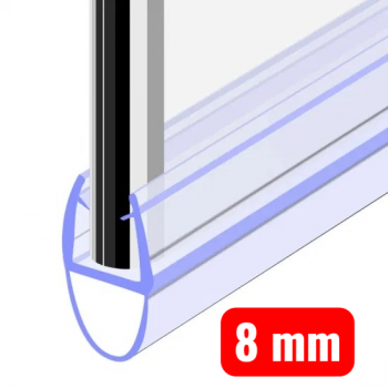 Balley Seal Strip Penutup Celah Pintu Kaca Kamar Mandi PVC 50cm - B50