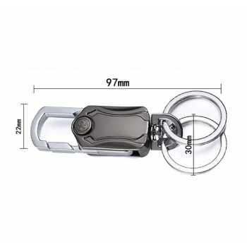 Gambar produk CHROMSTICA Gantungan Kunci Karabiner Keychain Clip Hooks Quickdraw 360 - 1018