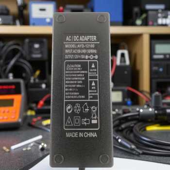 Gambar produk VBS Adaptor Power Supply Converter LED Strip Monitor AC to DC 12V 10A - AYD-12100