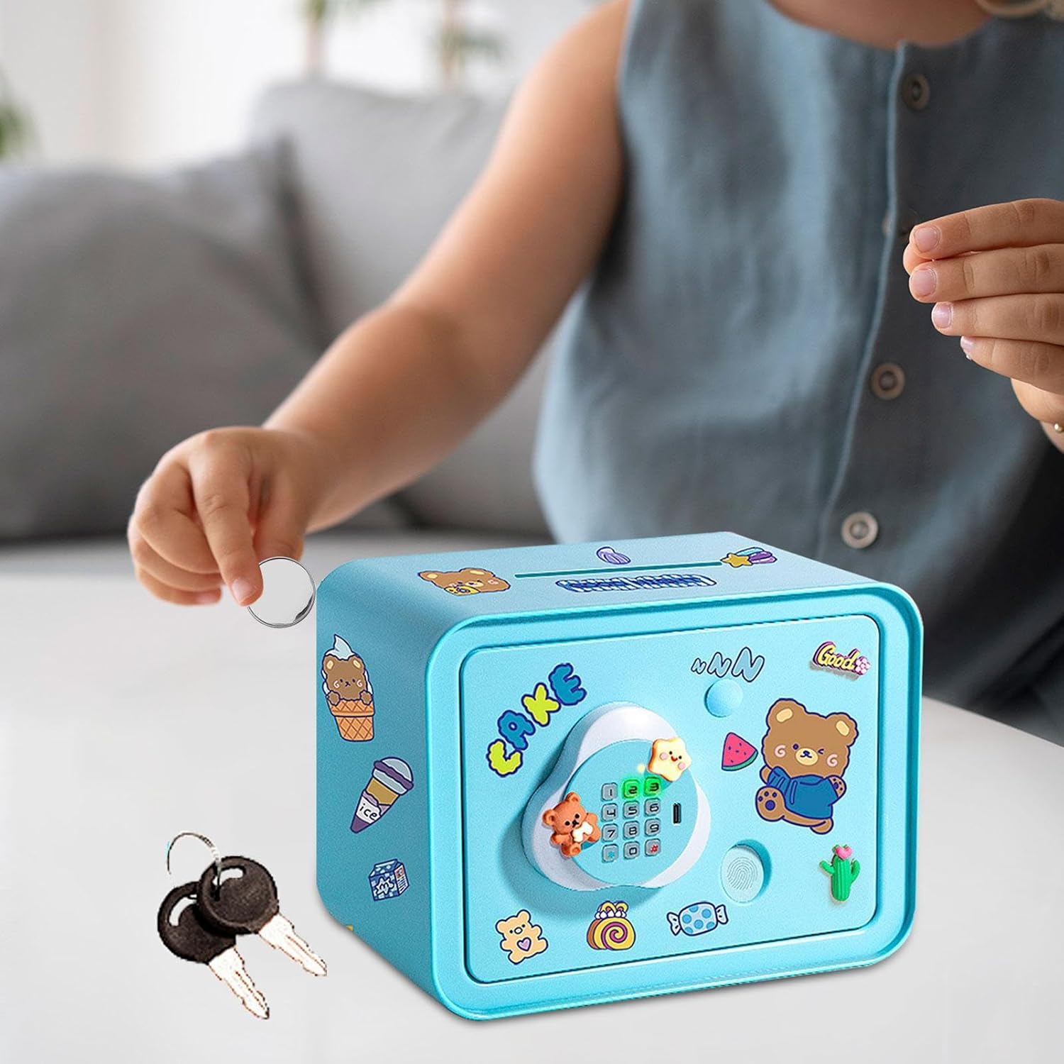 Gambar produk Investdini Celengan Anak Electronic Cartoon Money Bank Savings Toy - INU165