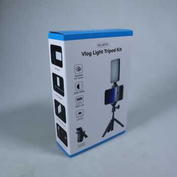 Gambar produk APEXEL Tripod HP Kamera Aksi Tongsis Monopod Portable with Fill Light - APL-JJ077FL