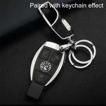 Gambar produk SINNYA Karabiner Gantungan Kunci Zinc Alloy Double Ring Carabiner - SN-25