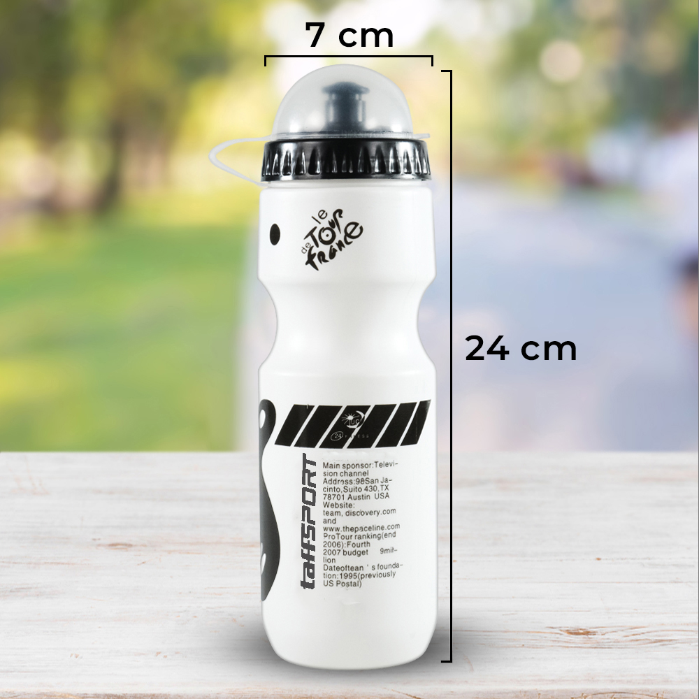 Gambar produk TaffSPORT Discovery Botol Minum Sepeda Olahraga with Dust Cover 650ml - 3026