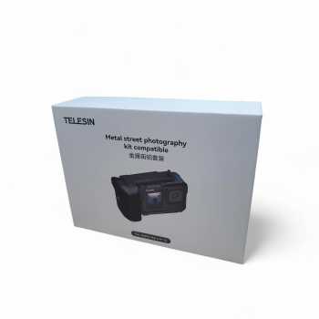 Gambar produk TELESIN Handle Grip Action Camera GoPro 9 to 13 with Aluminium Cage - S6-FMS-26-TGP