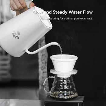 Gambar produk One Two Cups Teko Listrik Kopi Pemanas Air Leher Angsa 1200W 1L - KT10 PRO
