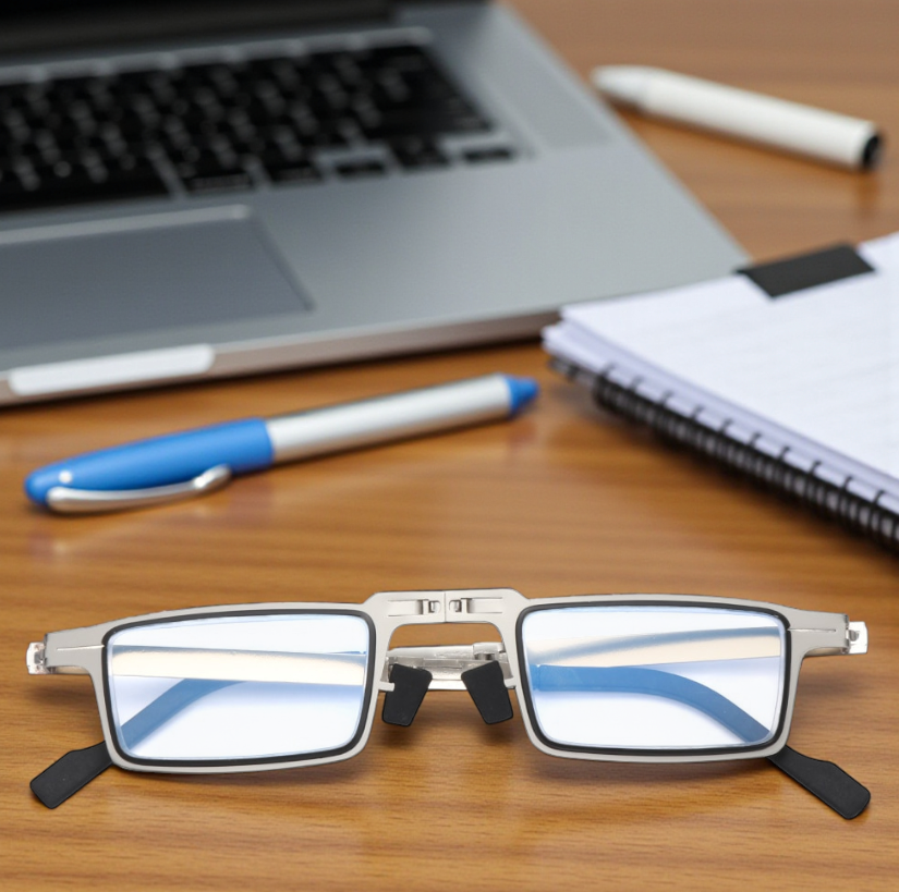 Gambar produk FANCC Kacamata Baca Rabun Dekat Glasses Anti Blue Light Lensa Plus 2.0 - F400