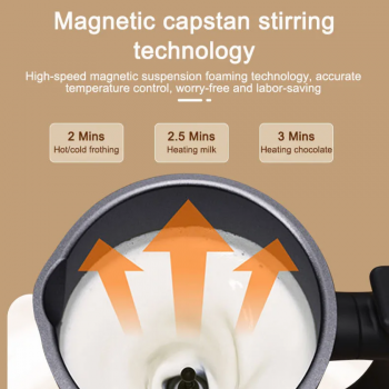 Gambar produk CPYP Automatic Electric Milk Frother Stainless Steel 4in1 350ml 400W - MF01B