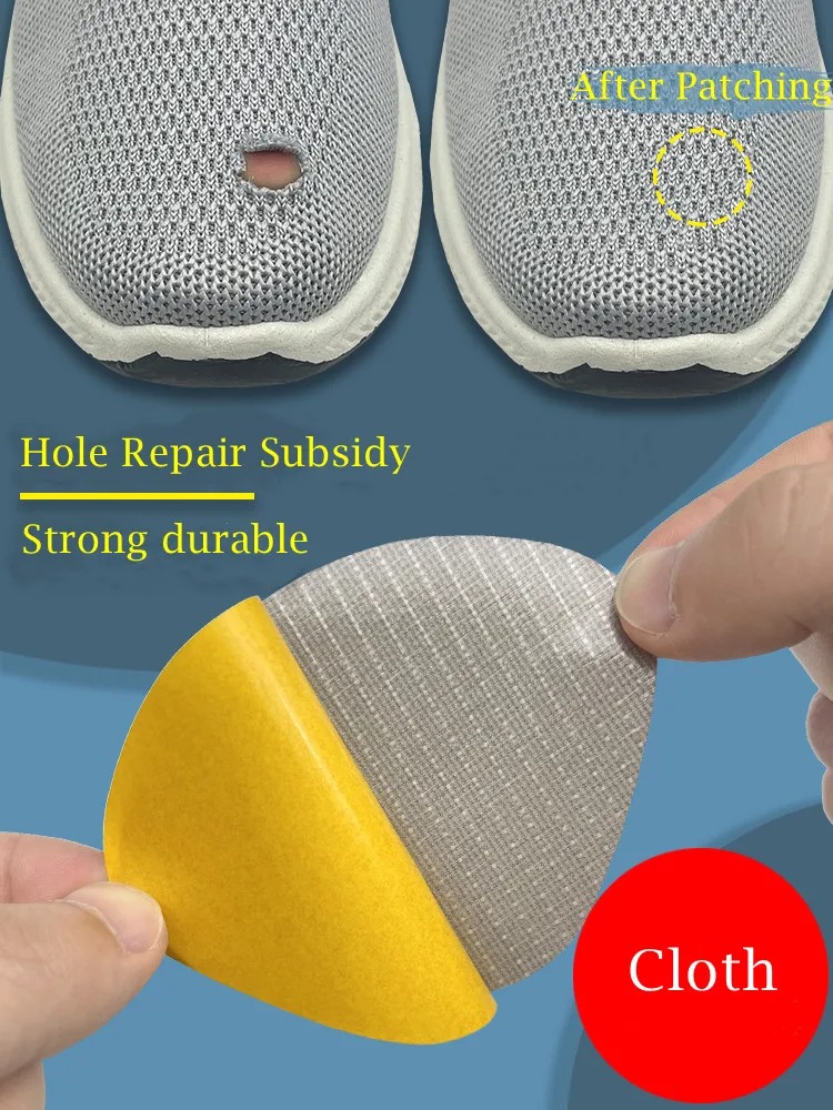 Gambar produk FUADA Stiker Tambal Sepatu Alas Kaki Repair Patch Insole Shoes 4 PCS - SS4412