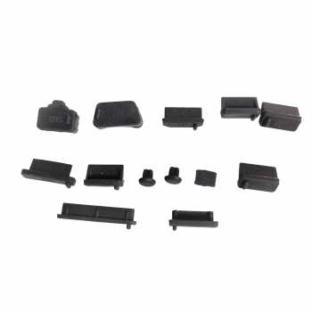 Gambar produk XINYUAN Silicone Notebook Laptop Dust Plug Cover Anti Debu 13PCS - A1