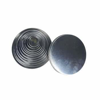 Gambar produk Yuchurey Cetakan Kue Bulat Cookie Ring Cutter Stainless Steel 11 PCS - CH11