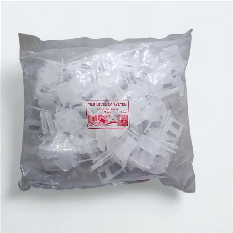 Gambar produk Taffware Alat Perata Pasang Keramik Tile Leveling Spacer Clip 100 PCS 1.0mm - Y0170