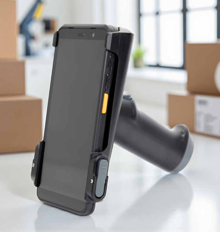 Gambar produk YK&SCAN Handle Smart Barcode Scanner Android For TC60 PDA 6 Inch - YK1