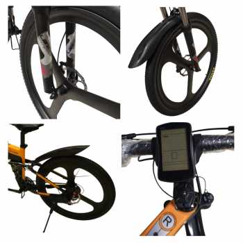 Gambar produk Lankeleisi Sepeda Listrik Lipat Folding Bike Elite Version 48V 10.4Ah - XT750