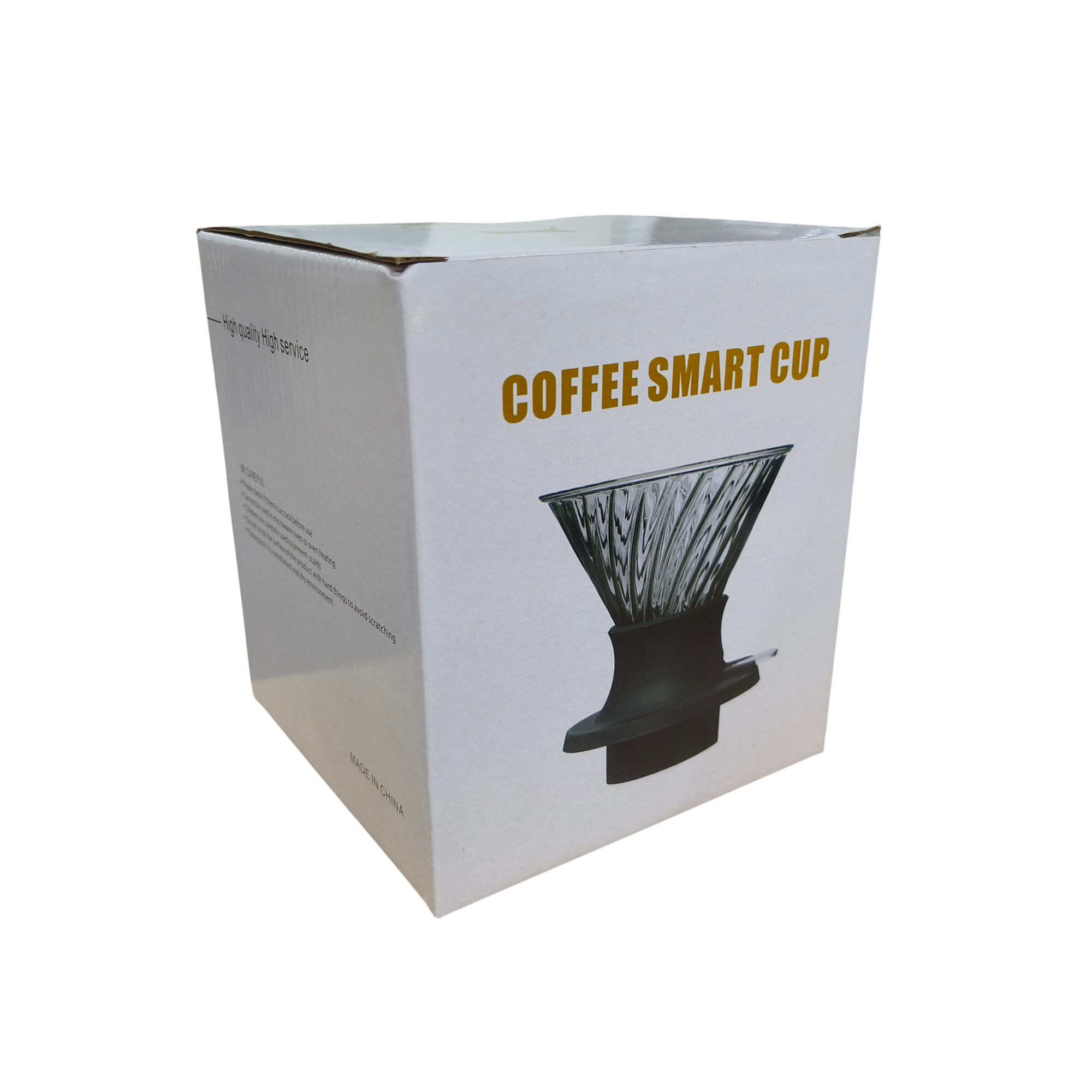 Gambar produk ANTM V60 Coffee Dripper Alat Seduh Kopi Manual Kaca Twirl - INU161