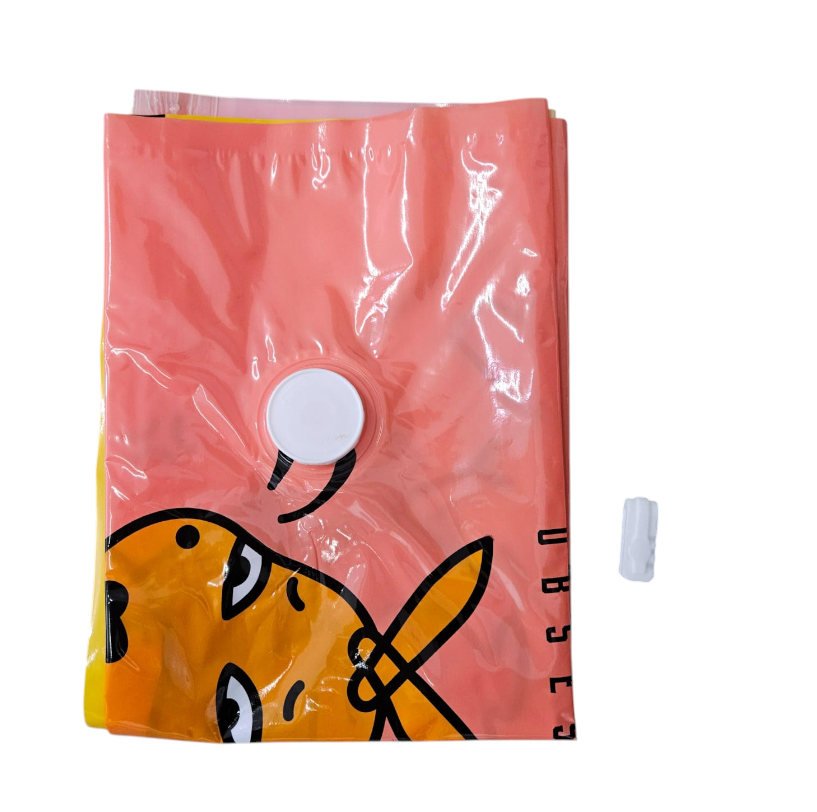Gambar produk TaffPACK Kantong Plastik Vakum Pakaian Multifungsi Vacuum Bag 1 PCS 50x60cm - BX157