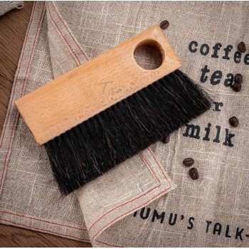 Gambar produk RANAR Kuas Pembersih Mesin Espresso Coffee Bar Cleaning Powder Brush - GH5
