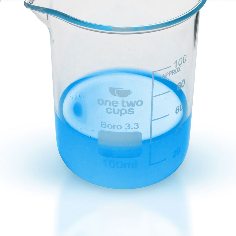 Gambar produk One Two Cups Gelas Ukur Lab Kimia Multifungsi Borosilicate Glass 100ml - GG-17