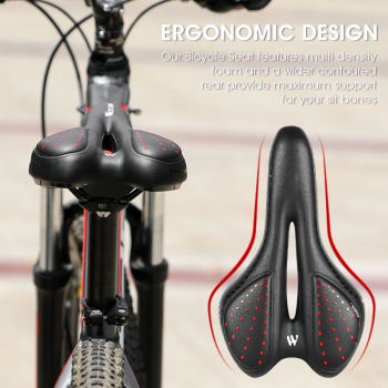Gambar produk TTPRO Sadel Sepeda MTB Mountain Bike Saddle PU Leather - TP751