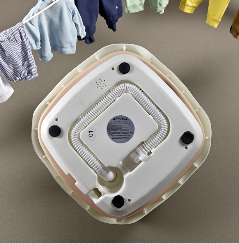 Gambar produk Houselin Mesin Cuci Mini Lipat Portable Foldable Washing Machine 8L - HS8
