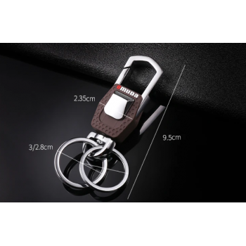 Gambar produk OMUDA Gantungan Kunci Carabiner Keychain Clip Double Ring Zinc Alloy - OM929