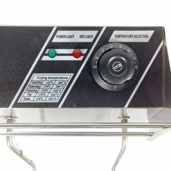Gambar produk WUTANG Penggorengan Elektrik Fryers Dual Tank 5000W 12L - W-12