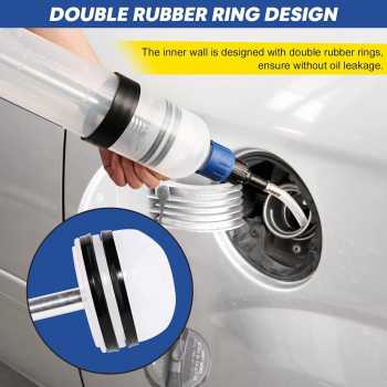 Gambar produk NarzrIe Pompa Tangan Transfer Oli Bensin Mobil Oil Extractor 1.5L - NC03