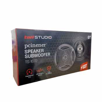 Gambar produk TaffSTUDIO Pcinener Speaker Subwoofer Mobil 6 Inch HiFi 500 W 2 PCS - TS-1672