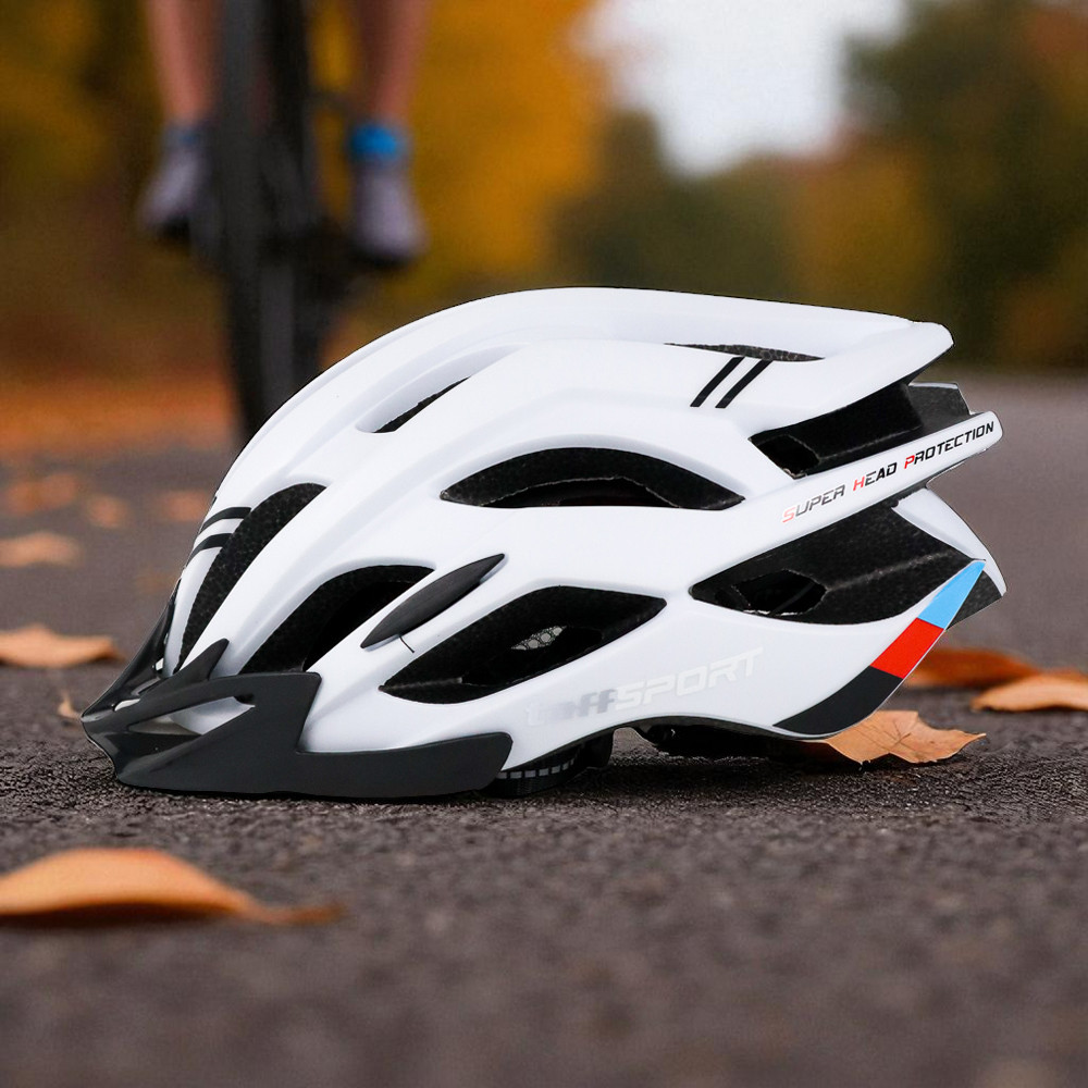 Gambar produk TaffSPORT Helm Sepeda Ultralight Breathable Bicycle Helmet 19 Air Vent - 008A