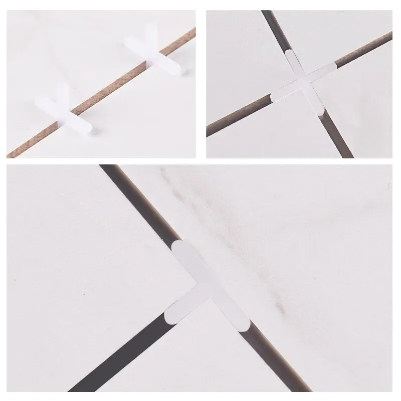 Gambar produk Yueqing Alat Bantu Pasang Keramik Lantai Tile Spacer Ceramic 100 PCS 8.0mm - Y0180
