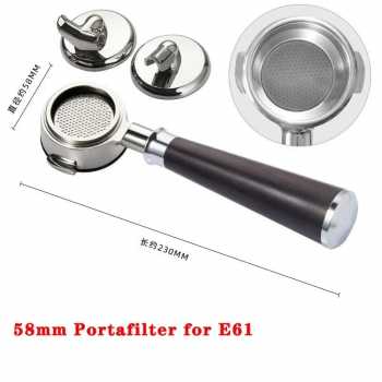 Gambar produk COHINA Non Pressurized Portafilter E61 Stainless Steel 304 58mm - CHA304