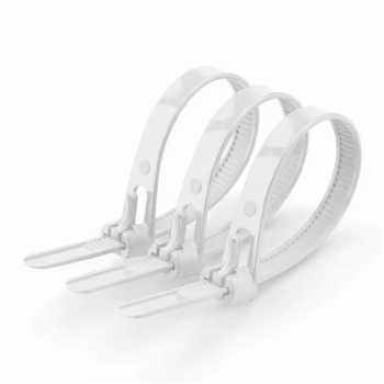 Gambar produk TaffGUARD Kabel Ties Zip Cable Organizer Reusable 8x150mm 100 PCS - Z815
