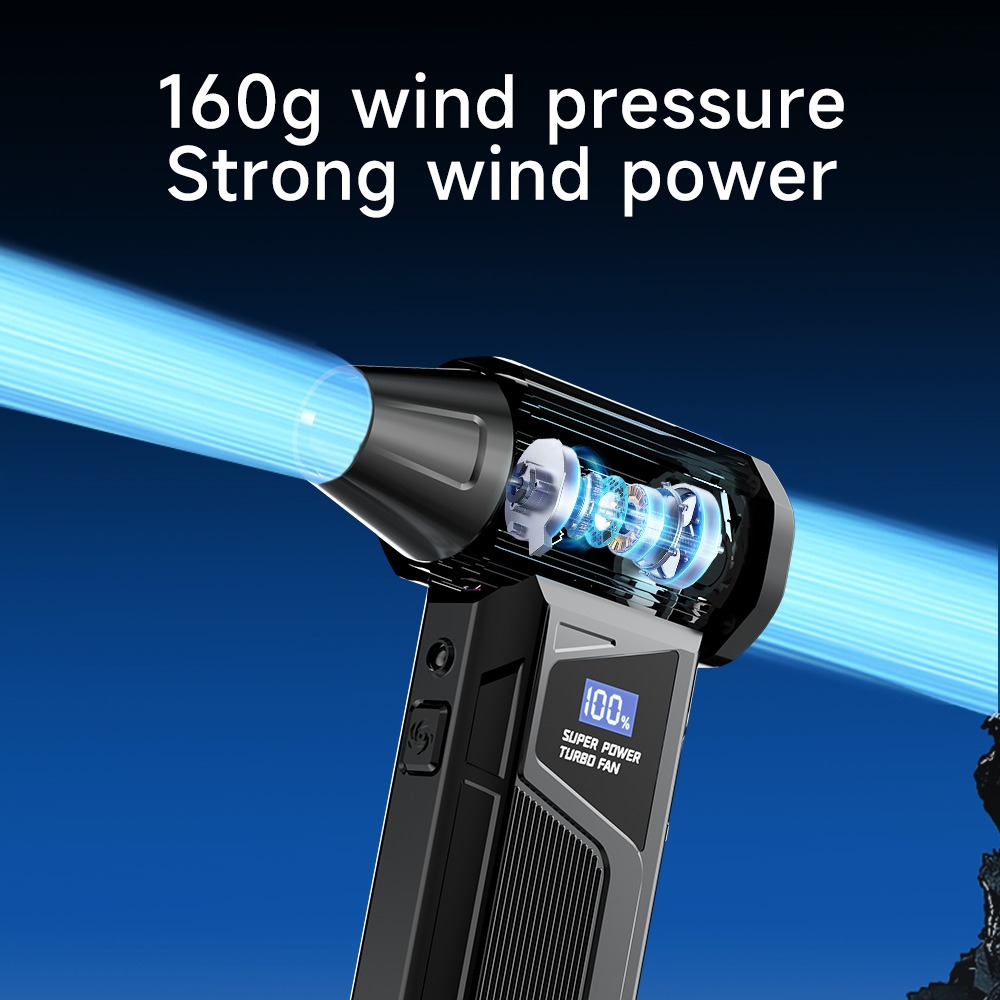 Gambar produk Isfriday Air Duster Blower Mini Turbo Jet Fan 110000RPM 4000mAh 110W - M4