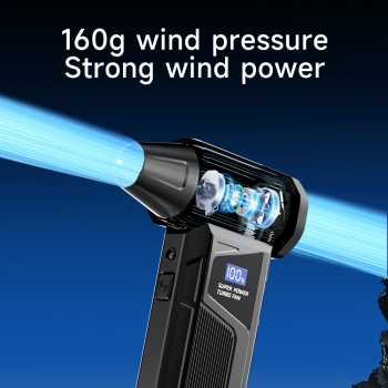 Gambar produk Isfriday Air Duster Blower Mini Turbo Jet Fan 110000RPM 4000mAh 110W - M4