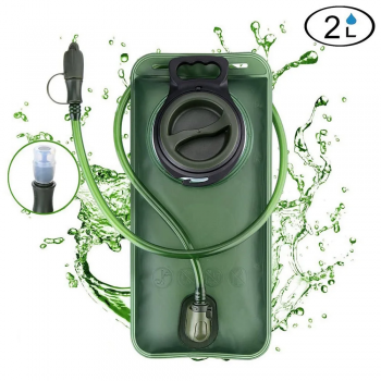 TaffSPORT Kantong Botol Minum Lipat TPU Foldable Water Bag 2L - TF200G