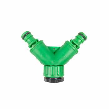 Gambar produk Houseware Splitter Y Konektor Keran Air 2 Cabang Taman 3/4 Inch - HSR-34