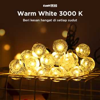 Gambar produk TaffLED Lampu Hias String Lights Cherry Ball Fairy Warm White 5M - LY20W