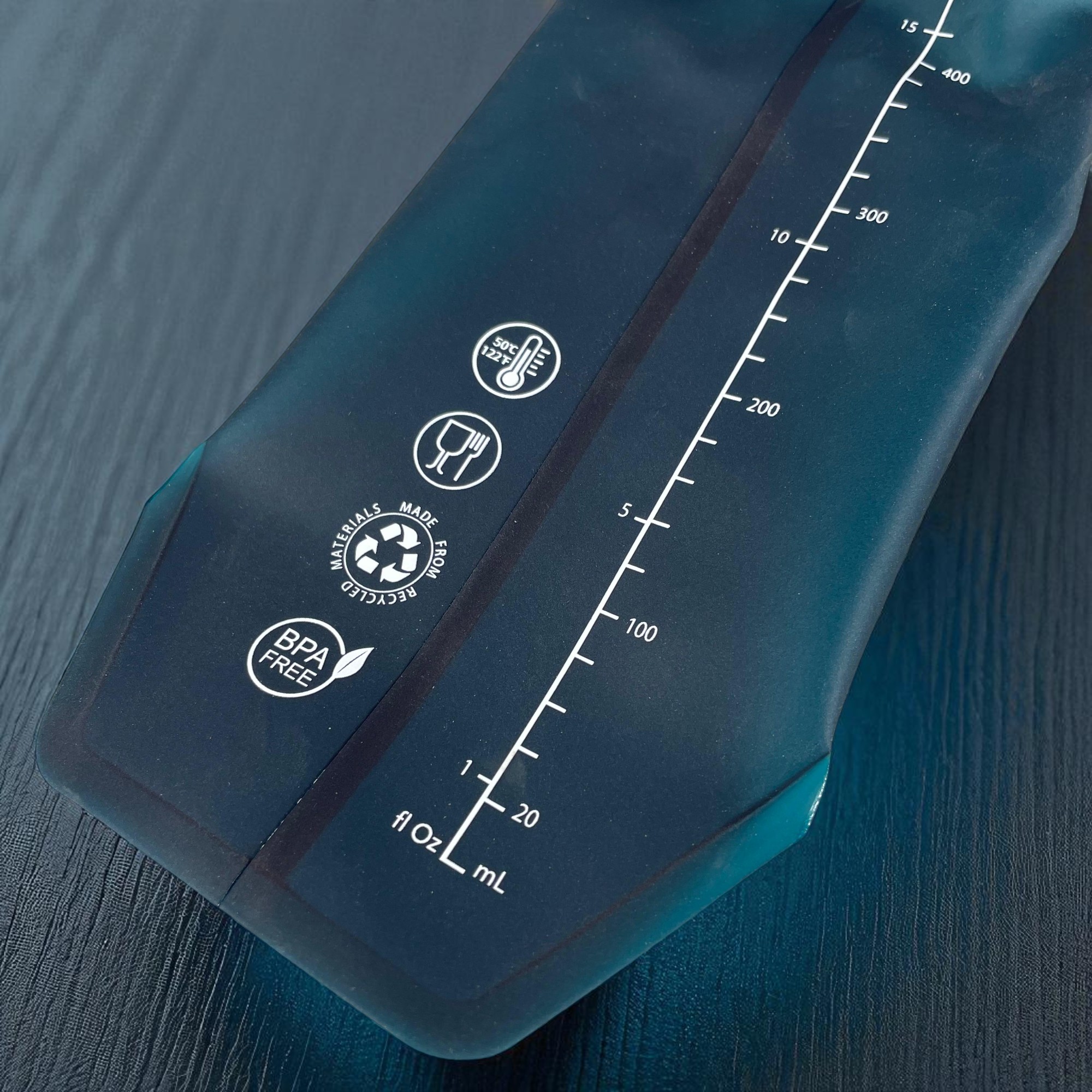 Gambar produk TaffSPORT Botol Minum Soft Flask Foldable Sport Water Bottle TPU 500ml - TF876