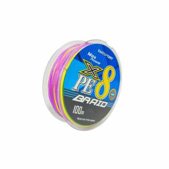 Gambar produk TaffSPORT Senar Pancing PE 8 Braided Strand Fishing Line 100M 7.0 - X8