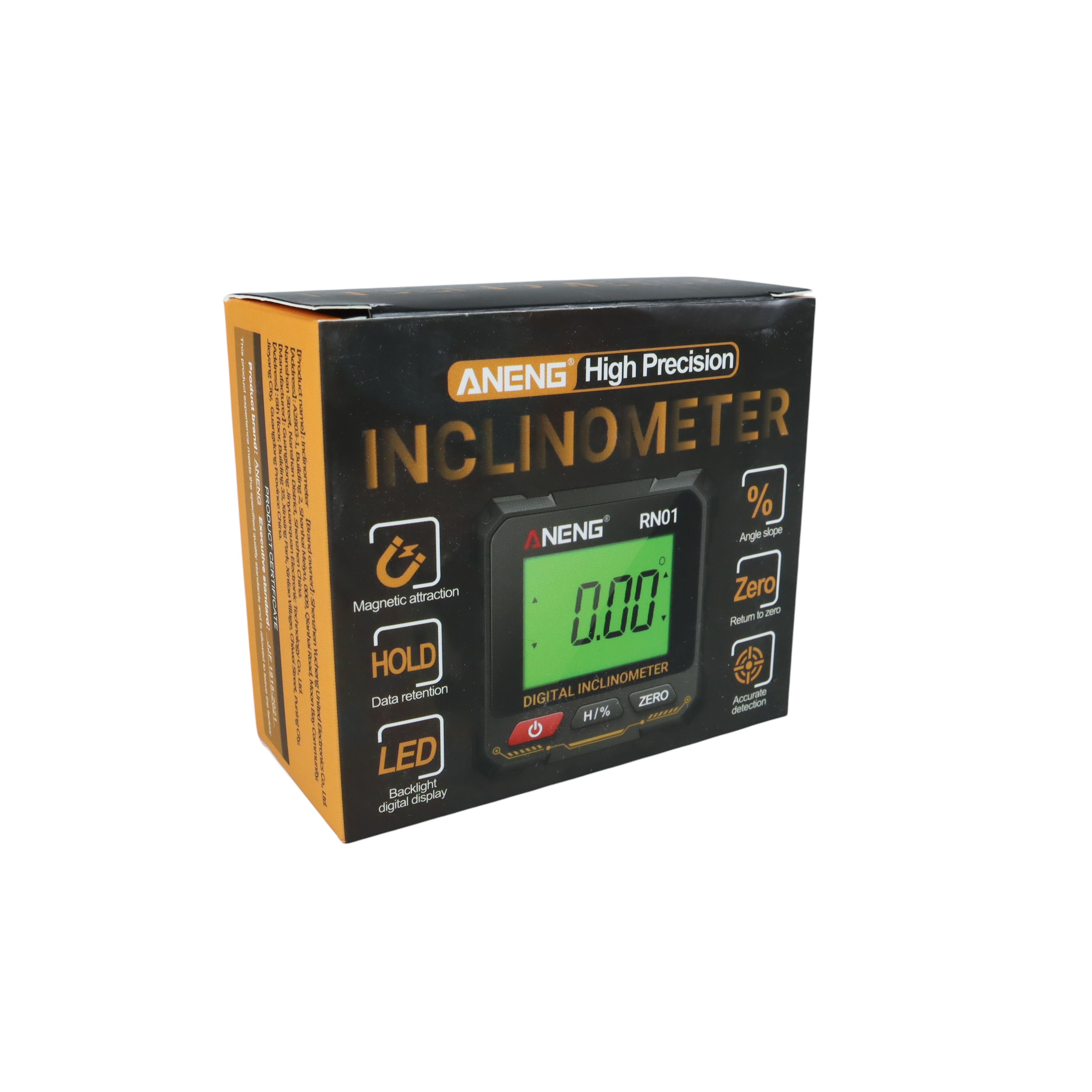 Gambar produk Aneng Angle Finder Digital Angloscope Protractor Inclinometer Magnet - RN01