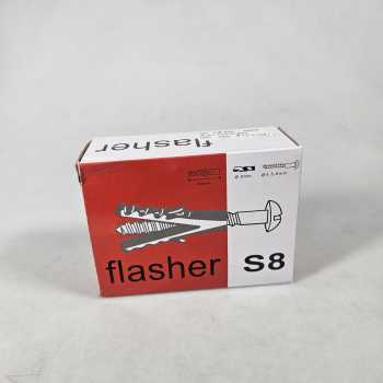 Gambar produk Taffware Expansion Screw Fischer Pipe Nylon Wall Anchors Tub Packed M8