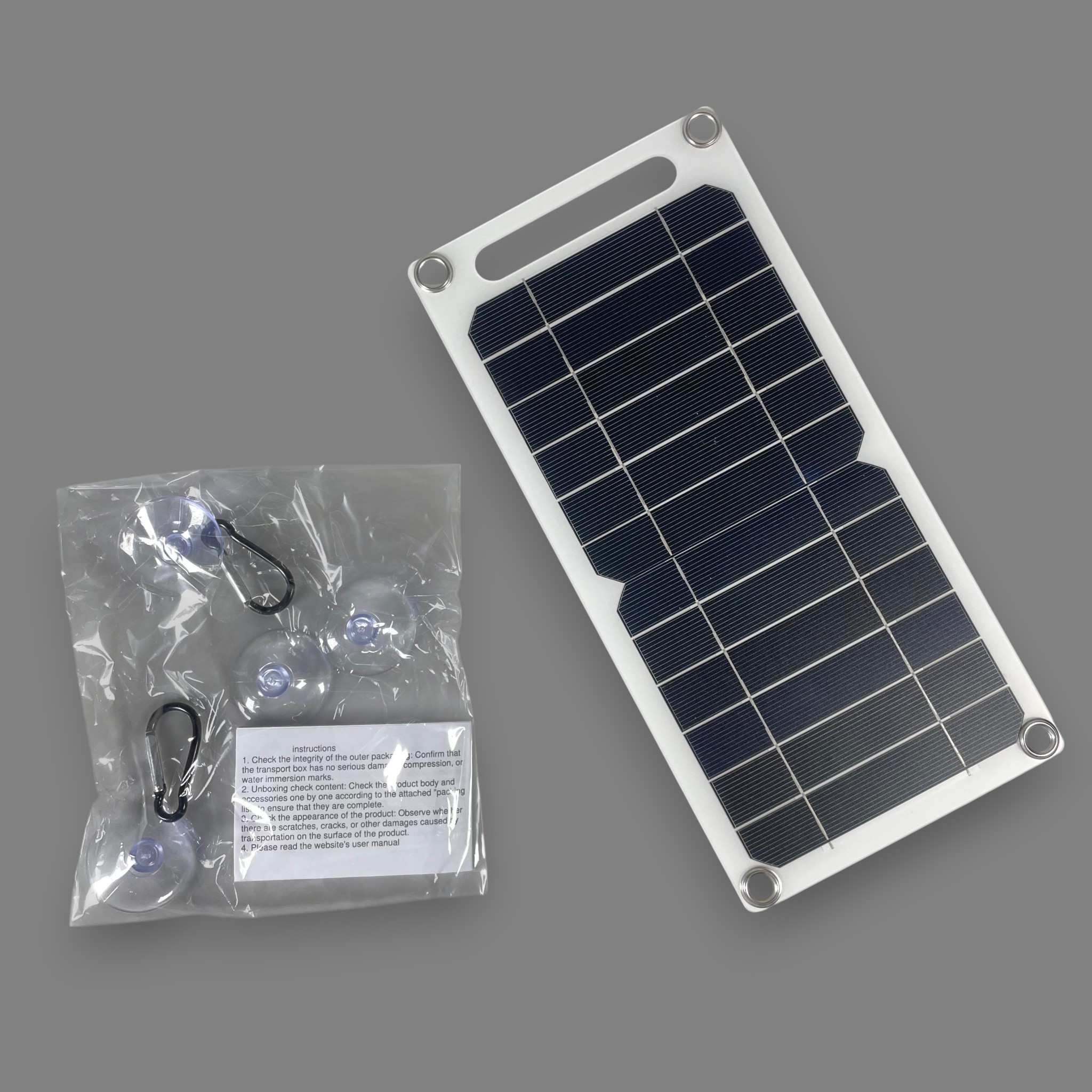 Gambar produk PHONEPACE Solar Panel Monocrystalline Modul DIY Power Bank USB 5V 6W - PP065