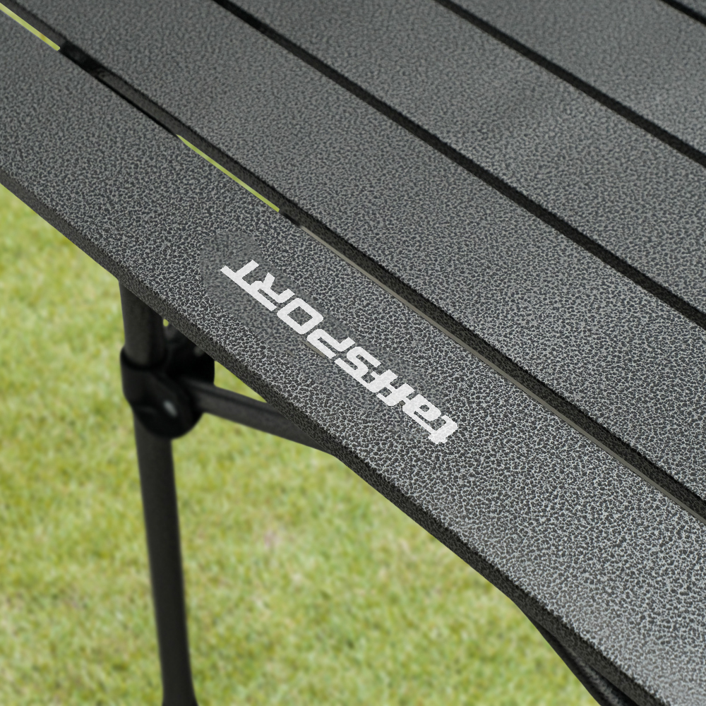 Gambar produk TaffSPORT Meja Lipat Outdoor Camping Folding Picnic Table 118x55x50cm - TX120